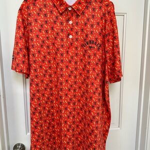 Fireball Whiskey Men's Golf Polo Shirt - L - Sunday Swagger